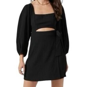 Astr the label black party cocktail dress